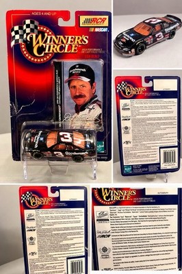 1998 WINNERS CIRCLE 1/64 Scale Dale Earnhardt 3 Goodwrench Black ~ Hasbro VTG