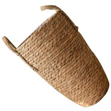 Decorative Flower Pot Handmade Flower Storage Basket Straw Weaving Flowerpot