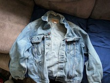 Levis Vintage 1970s Denim Jacket Size 42