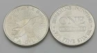 TWO 1 Troy oz Sunshine Minting Eagle .999 Fine Silver Round -- 2 ozt total
