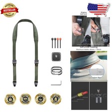 Padded Camera Strap Quick Release Arca Plate Fern Green DSLR SLR Neck Strap 90kg