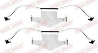 Quick Brake ZubehöRsatz, Scheibenbremsbelag 109-1659 FüR Opel