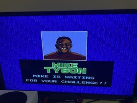 Mike Tyson's Punch-Out Nintendo NES 1987 probado funcionando