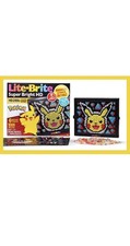 Lite Brite Super Bright HD Pokemon Edition - Light-Up Screen Pikachu Brand New