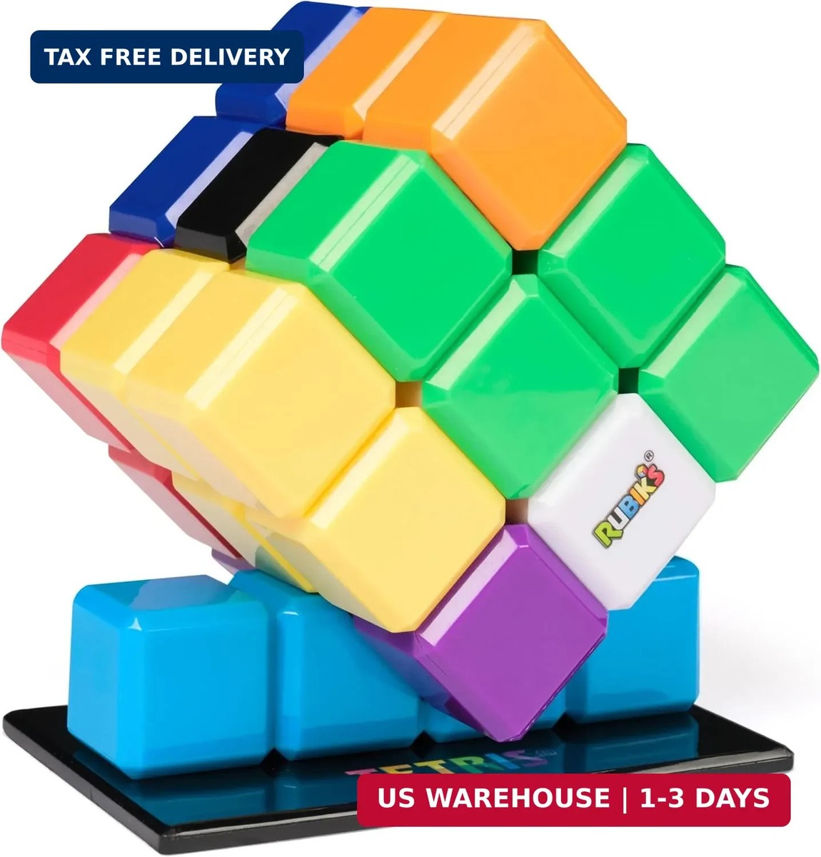 Rubik's Cube, Tetris Cube, Solve for Classic Tetris Tetriminos