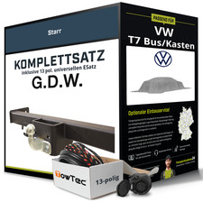 Anhängerkupplung starr für VW T7 Bus/Kasten +E-Satz AHK