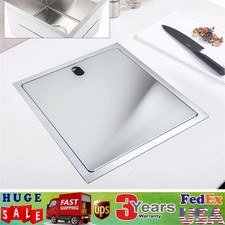 Hidden Bar Kitchen Sink Wear-resistant Indoor Outdoor w/ Faucet Stainless Steel