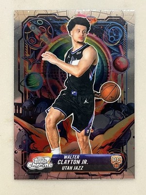 2025-26 Topps Cosmic - Walter Clayton Jr Propulsion #PRP-24 (RC) Utah Jazz