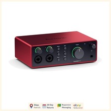 USB Audio Interface with 4 Channels for Musicians and Content Creators