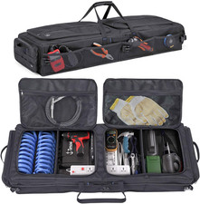 Under Seat Storage Bag Fit for Supercrew Cab, Collapsible Truck Underseat Organi