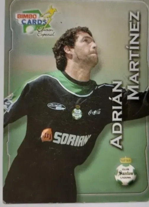 Santos Laguna Jersey Season 2000-2001 XLarge #1 ADRIAN Match Worn
