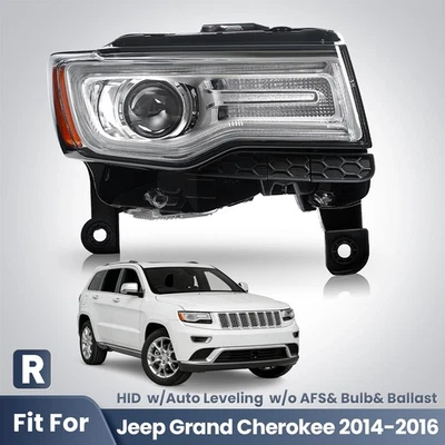 For 2014-2016 Jeep Grand Cherokee HID/Xenon Headlight Right Passenger W/O AFS - Bild 1 von 4