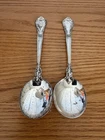 Lot Of 2 GORHAM CHANTILLY STERLING SILVER 925 CREAM SOUP SPOON 6 3/8"  71 Grams