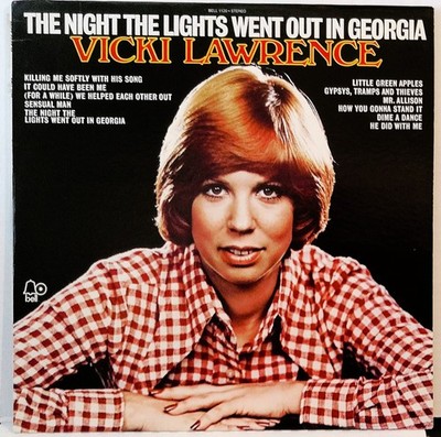 Vicki Lawrence   The Night The Lights Went Out In Georgia NM  Vinyl, LP, 1973