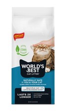 World's Best Cat Litter Multiple Cat, Lotus Blossom Scent, 32-lbs, Natural