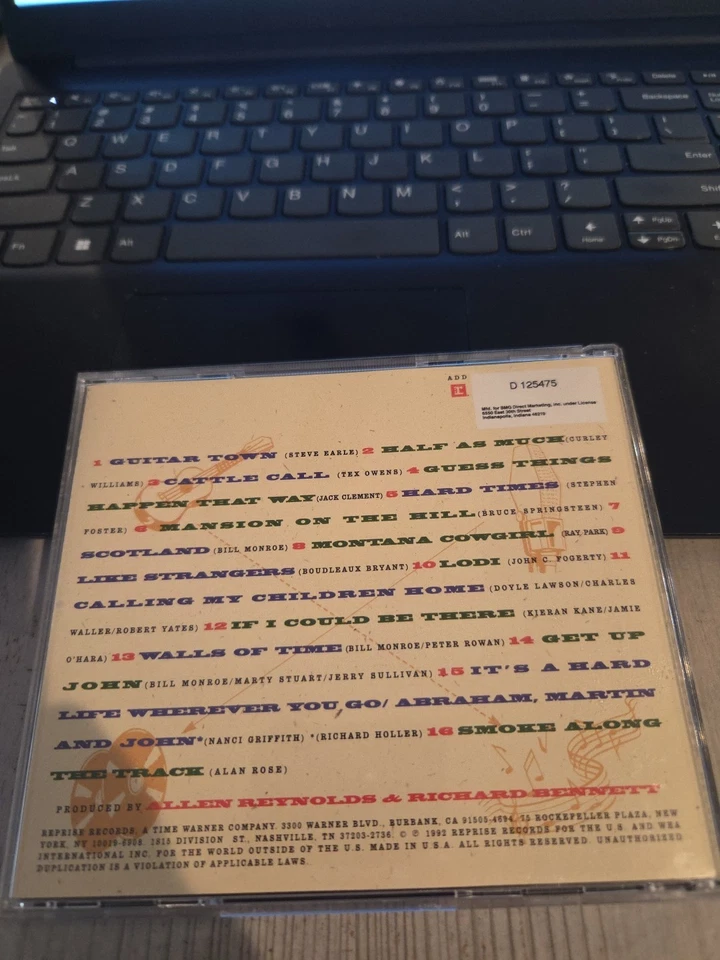 CD N34 - Emmy Lou Harris - Nash Ramblers - At The Ryman Foto 2 de 2