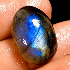 Top Quality Natural Labradorite Oval Cabochon Loose Gemstone 14 Ct 18X12X6 mm