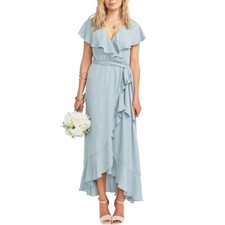 Show Me Your Mumu Jess Ruffle Midi Dress.