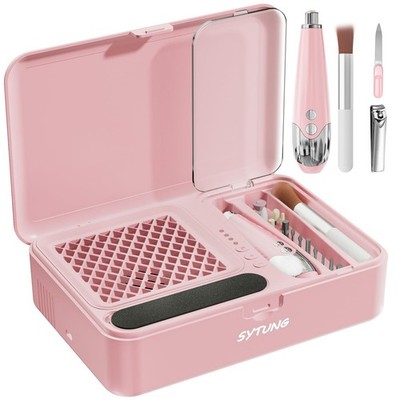 Cordless Electric Nail File Dust Collector Professional kit, Rechargeable1500...