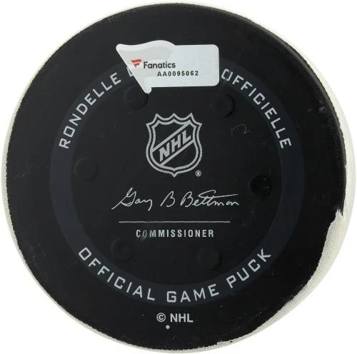 Columbus Blue Jackets Game-Used Puck vs. Toronto Maple Leafs on March 7, 2022 - Image 2 of 2