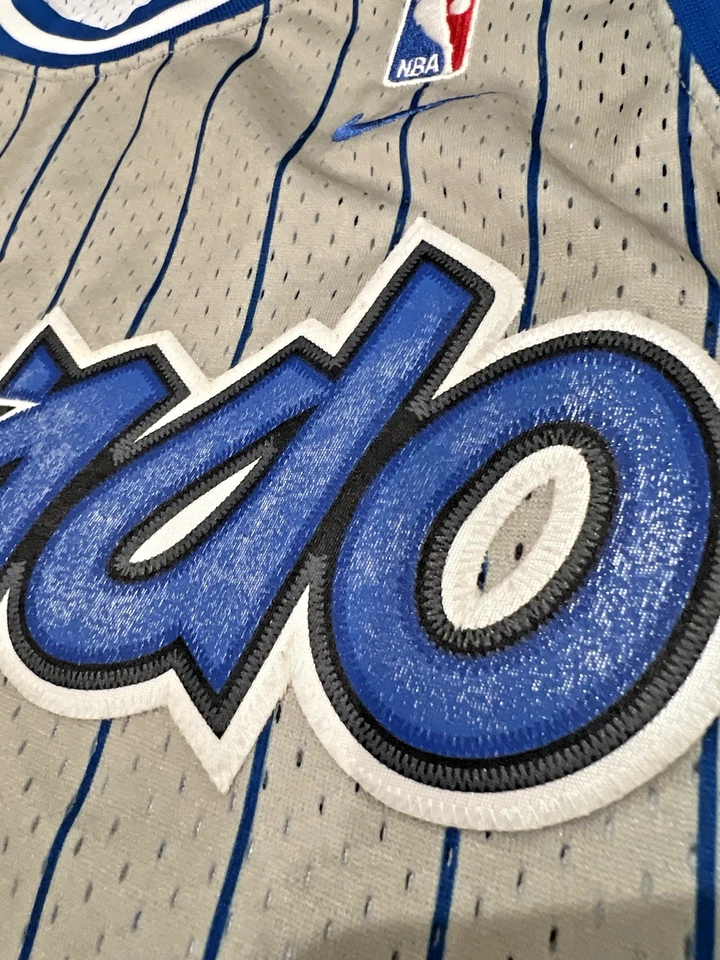 Orlando Magic #1 McGrady Vintage Basketball Jersey Mens Sz Medium Nike Sewn Y2K - Image 3 of 4