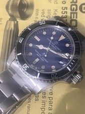 Orologio Chronotac Vintage Ver Submariner Quadrante Blu Scuro Navy Orologio Automatico