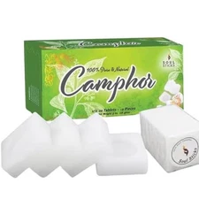 Soul Sticks Natural Camphor Blocks - ( 56 Grams, 12 Tablets ) Pure 56 Grams )