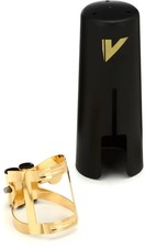 Vandoren LC58DP M O Tenor Saxophone Ligature and Cap - Gilded
