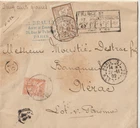 27.11.1902. BEAUTIFUL ENVELOPE ......DE PARIS POUR MERAC