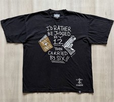 Vintage Algierz I?d Rather Be Judged By 12 Then Carried By Six! Raptee 3XL ***