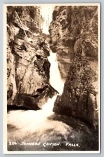 Postcard RPPC Utah Johnson Canyon Falls 53J