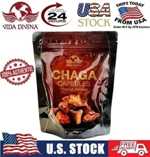 Vida Divina Chaga Dietary Supplement 90 Capsules Improved Health - NEW/SEALED!⚡