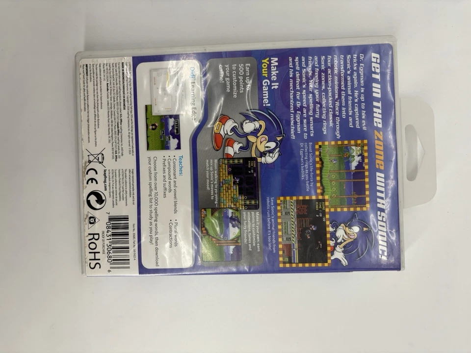 Leap Frog didj 3 game lot. Sonic, Super Chicks, Fosters Home Imaginary Friends - Image 4 of 4