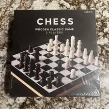 (Brand New) Wooden Chess Game - 2 Players - Suqian Kaiyo Craft Design Company