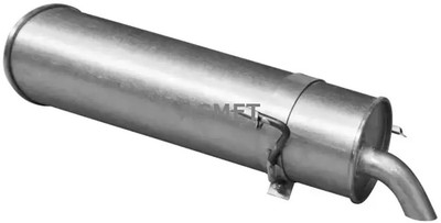 Endschalldämpfer 08.022 ASMET für PEUGEOT 306 Schrägheck