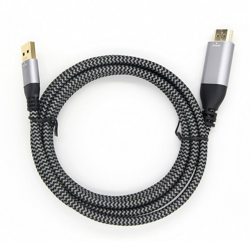 2M USB3.0 to VGA/HD-MI/DVI Male to Male Video Cable Laptop to Monitor Projector - Afbeelding 3 van 17