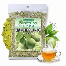 Té de hierbas Zapote Blanco 4 oz - Hojas de zapote blanco 100 % naturales de México