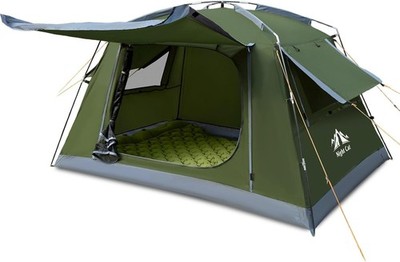 Night Cat Campingzelt für 1 Person: Pop Up Zelt Wasserdicht Camping