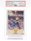 SHAWN KEMP 1990-91 FLEER #178 ROOKIE AUTO SUPERSONICS PSA 10 Q4444