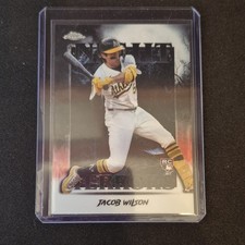 Topps Chrome Update 2025 Jacob Wilson Athletics Night Terrors Rookie NT-11