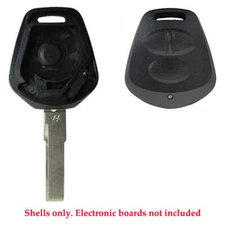Remote Control Head Key Case Shell 3B Compatible with Porsche Uncut Blade HU66