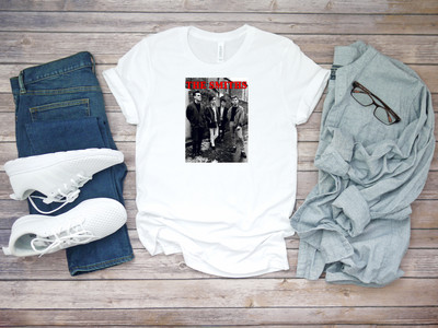 The Smiths Rock Band Group Rock kurzärmlig weißes Herren-T-Shirt F022