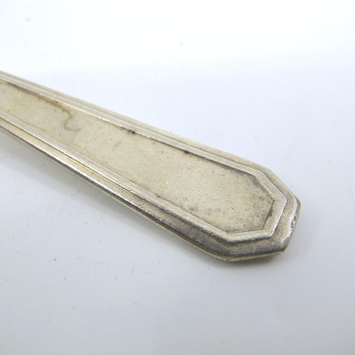 HOTEL EDEN Roma Italy Hotel Silver Silverplate Teaspoon Spoon Broggi Rome VTG - Picture 3 of 7