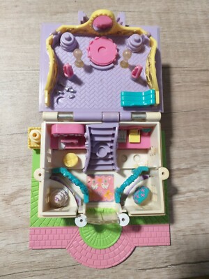 Polly Pocket Vintage 1994 - Salon De Marié Lumineux BLUEBIRD, Complet Et Rare