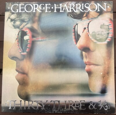 George Harrison Thirty-Three & 1/3 1976 LP Vinyl Record Dark Horse VG Tested !!!