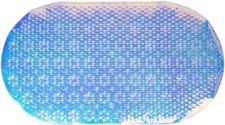 RICHARDS LOFT OVAL OPAL SHIMMER OPALESCENT SHIFT NO SLIP BATMAT 27.5"LX15.5"W 