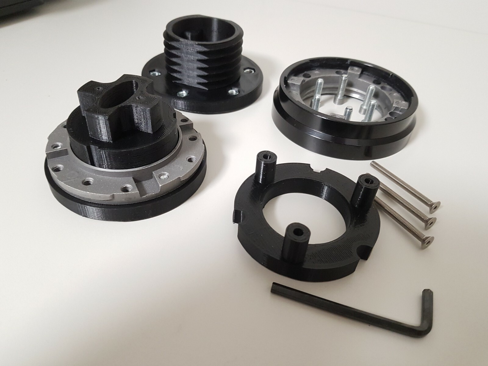 Thrustmaster quick release steering wheel sgancio rapido volante