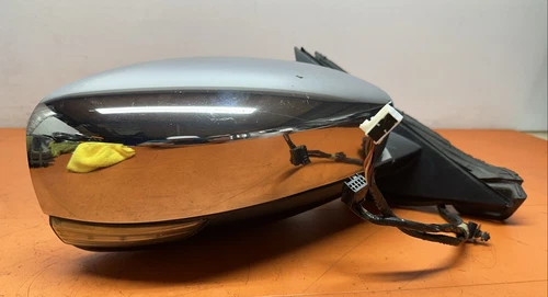 2011 - 14 Chrysler 300 Passenger Mirror HEATED Blind Spot Chrome Black OEM RH