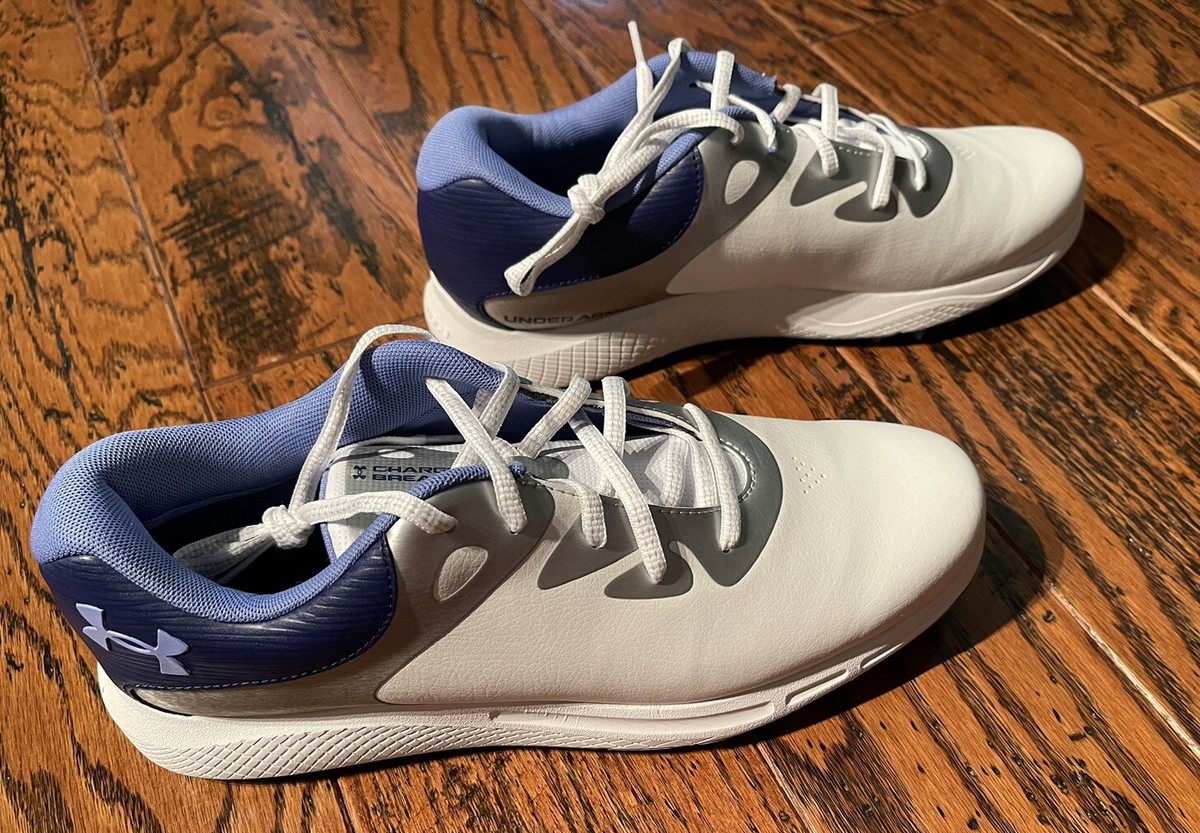 Under Armour Golf Shoe Charged Breathe Cleats 3026403-100 Women’s Size 10  NEW