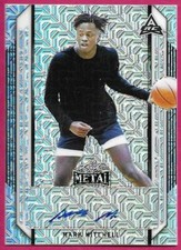 2022 Leaf Metal Basketball MARK MITCHELL Silver ARC Mojo Rookie Autograph